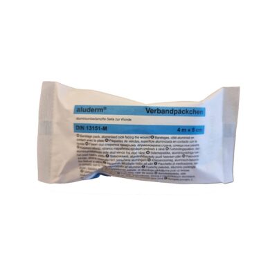 Aluderm® enkeltmannspakke medium 4m x 8 cm