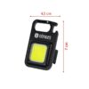 Dönges Multifunksjonell COB LED lykt