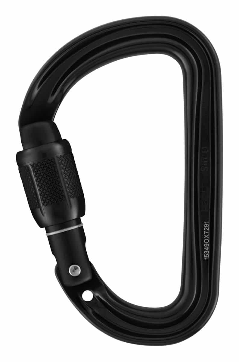 Petzl Sm'D svart karabiner