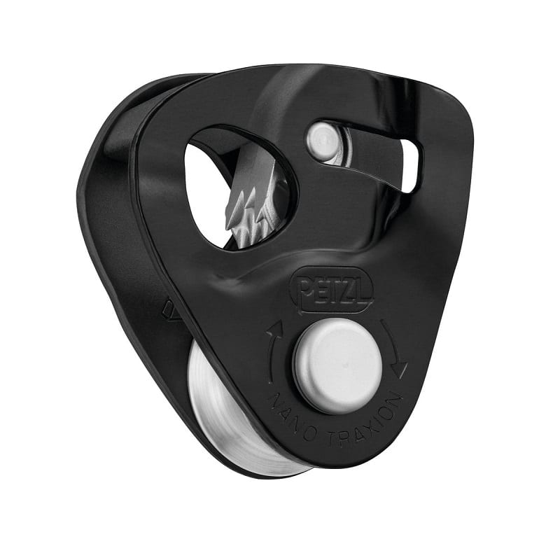 Petzl Nano Traxion svart