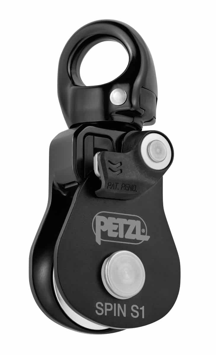 Petzl Spin S1 svart trinse