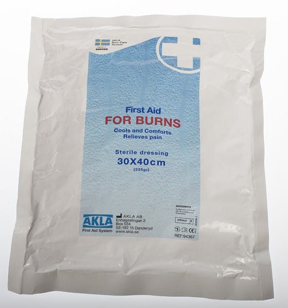 For Burns Brannbandasje ansikt 30x40cm